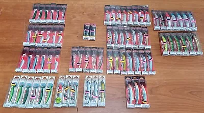 75 X YO ZURI CRYSTAL MINNOW VARIOUS LURE BUNDLE (NEW OLD STOCK) • £750