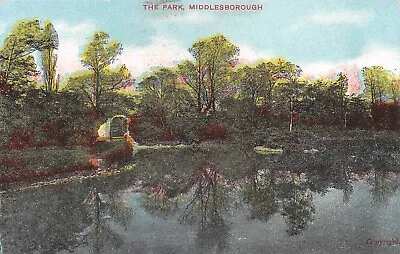 Middlesborough - The Park ~ An Old Postcard #224801 • £2.25