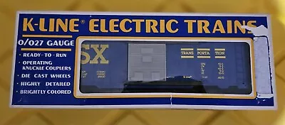 K-Line K-6420 CSX Weighted Boxcar (# 6420) O/O27 Gauge • $35