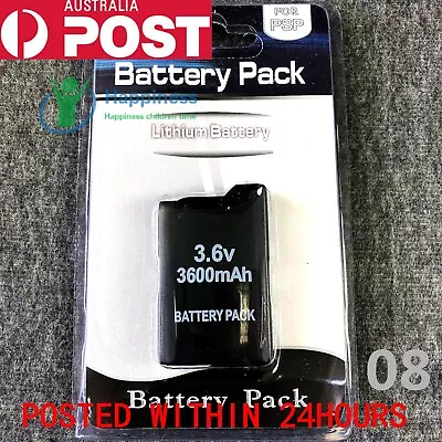 New Rechargeable Battery For PSP 1000 Sony PlayStation Portable 3600mAh • $12.97