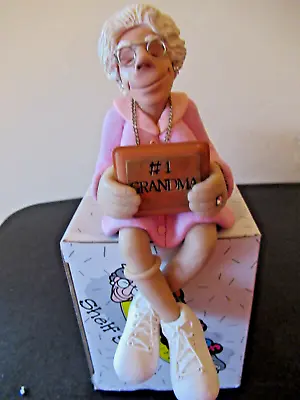 D Manning FAMILY OF FRIENDS Shelf Sitter.  #1 GRANDMA -FEMALE  Figurine. #90746. • $24.95