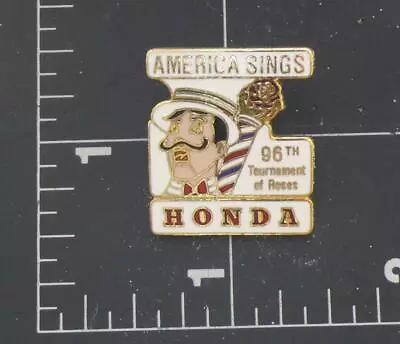 $12.99 • Buy Honda Rose Parade Float  Pin 1985 “America Sings”