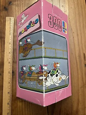 VTG Heye Jigsaw Puzzle MORDILLO 300 Pieces 1986 Horse Cow Racing • $19.95