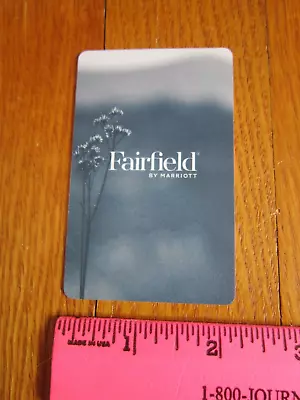 Fairfield By Marriott Hotel Key Card Collectible FREE SHIP SINGLE • $10.95