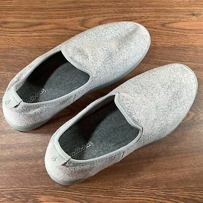 Allbirds Merino Wool Loungers WL Size 9 Womens Gray W/ Grey Soles Comfort Shoes • $27