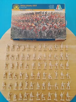 71 Italeri 1/72 BRITISH INFANTRY 1815 Napoleonic Waterloo Figures Set 6095 Boxed • £6.99