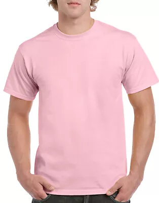 Mens Plain T-Shirt / Gildan Ultra Cotton Tee / New Popular Heavy Blank T Shirt • £2.94