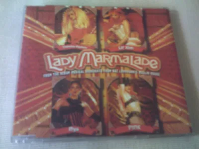 Christina Aguilera / Lil' Kim / Mya / Pink - Lady Marmalade - Cd Single - Moulin • £1.99