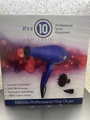 It's A 10 Miracle Professional Hair Dryer NEW IN BOX !!! Sale !!! • $82.49