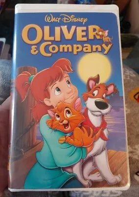 Oliver And Company (VHS 2002) Walt Disney 25048 Disney Video Animated • $0.99