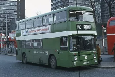 Original LONDON COUNTRY Bus Slide  Leyland Atlantean AN68  XPG200T  W.Croydon 81 • £3.49