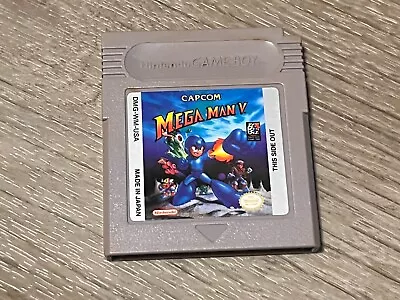 Mega Man V 5 Nintendo Game Boy Cleaned & Tested Authentic • $219.99