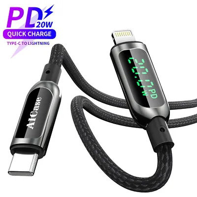 USB C To IPhone Charger Cable For IPhone 14 13 12 11 Pro Max Fast Charging Cord • $13.99