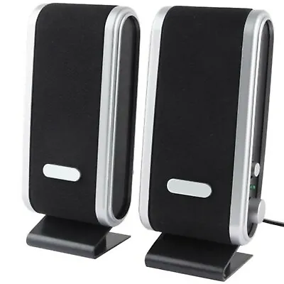 Usb Speakers Laptop Portable Multimedia Sound Music Pc Desktop Tv Speakers Mac • £7.45