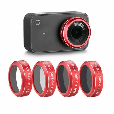 Camera Lens Filter Kit HD-UV CPL ND4 ND8 For Xiaomi Mijia 4K Mini Action Camera • $15.61