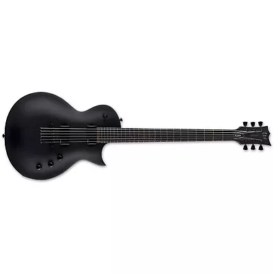 ESP LTD Eclipse EC-1000 Baritone Guitar Macassar Ebony Charcoal Metallic Satin • $1299