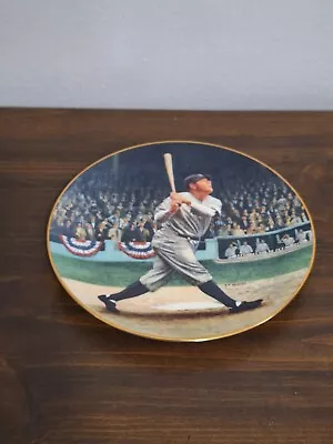 The Bradford Exchange Babe Ruth The Called Shot Collector's Plate 8  #6537G • $10