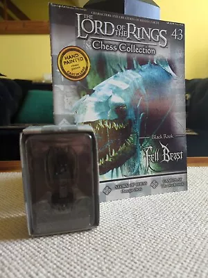 Lord Of The Rings Chess Collection 43 Fell Beast Eaglemoss Figurine & Magazine 2 • £4.99