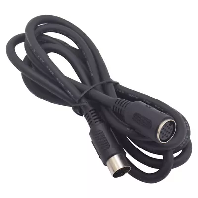 6.5ft 13 Pin Extension Cable Cord Din Midi For Fender Stratocaster Roland GC-1 • $19.79