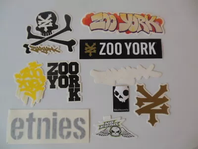 Skate Sticker Pack Zoo York Fear Pack Of 12 New Skateboard StickersTracked Post  • $12.95