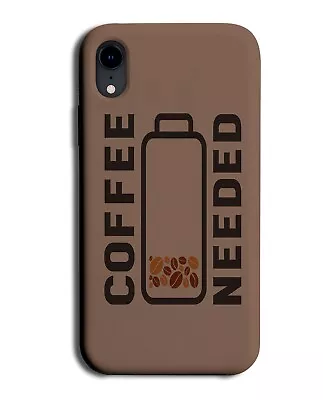 Coffee Needed Phone Case Cover Coffees Need Beans Battery Low Addict Lover P608 • £14.95