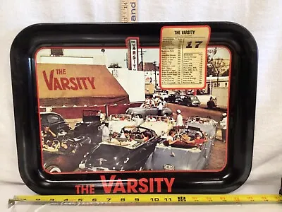 Rare! Metal Serving Tray Advertising “THE VARSITY” Drive-In Atlanta Ga. 1999 (A2 • $34.95