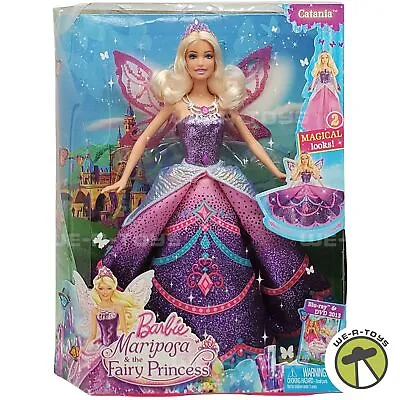 Barbie Mariposa And The Fairy Princess Catania Doll 2012 Mattel Y6373 • $71.95