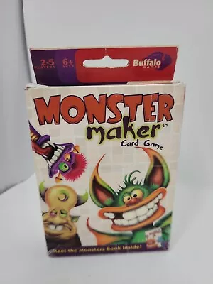 Monster Maker Card Game - Buffalo Games 2006 COMPLETE (read Description) • $24.95