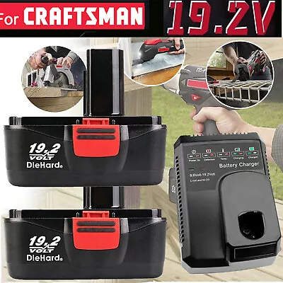 19.2 Volt For Craftsman C3 Battery / Charger 11375 130279005 11376 130279003 • $17