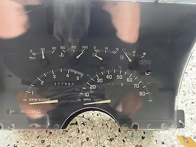 1991 Chevrolet Silverado Speedometer C1500 C2500 Gauge Needle Cluster W/tach • $249