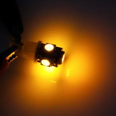  10-pack AMBER YELLOW T10 Wedge Bulb LED For Malibu 12V AC/DC Landscape Light • $13.99