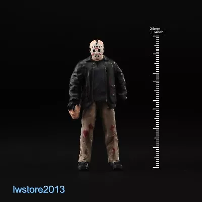 1/64 Jason·Voorhees Scene Props Miniatures Figures Model For Car Vehicles Toys • $11.99