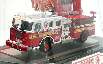 Code 3 Collectibles 1/64 Scale 12300 - Seagrave Fire Engine #277 FDNY • £59.99