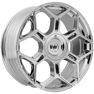 Mazzi 379 Libra 20x8.5 5x110/5x115 +35mm Chrome Wheel Rim 20  Inch • $288.99