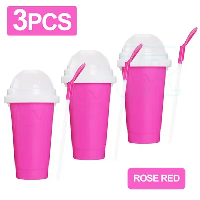 $36.95 • Buy Slushie Maker Cup Quick Freeze Magic Squeeze Cup Milkshake Cup Ice Cream Maker