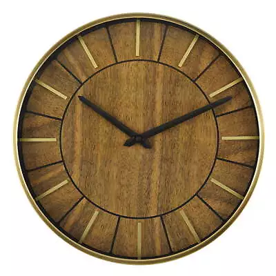 16  Indoor Round Mid Century Modern Wall Clock • $23.58