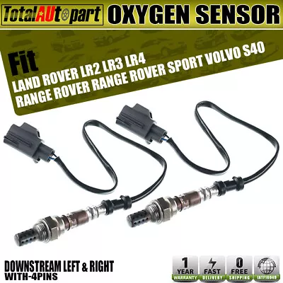 2pcs Downstream O2 Oxygen Sensor For Land Rover Range Rover LR2 LR3 Volvo 3.2L • $39.99