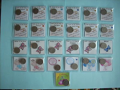 £2 • Buy Lucky Sixpence. Wedding. Anniversary. Engagement.christening. New Baby 