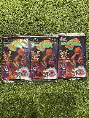 Space Jams Cards 1997 ( Jordan’s Victory Tour) 3 Packs • $45