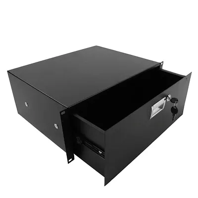 4U Rack Drawer Mount DJ 19  Server Cabinet Case Equipment Space Locking Lockable • $58.78