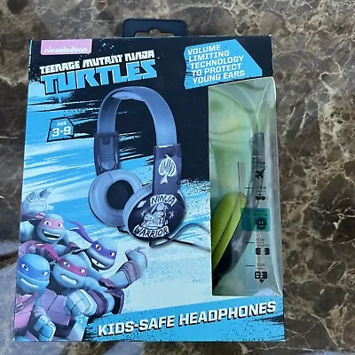 Nickelodeon HP2-03965 Teenage Mutant Ninjas Kid Safe Headphones • $20