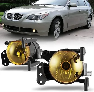 Fog Lights For 2004-2007 BMW E60/E61 5 Series/03-06 E46 3 Series Bumper Lamps • $34.99