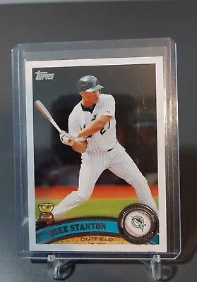 Mike Stanton 2011 Topps All Star Rookie Baseball Card Florida Marlins #135 • $1