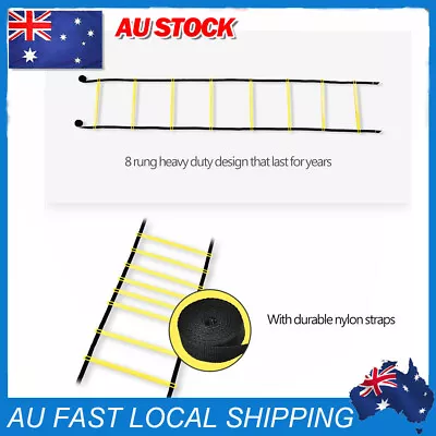 4M Agility Speed Ladder Sport Training Ladder Soccer Fitness Trainer Ladder • $14.99