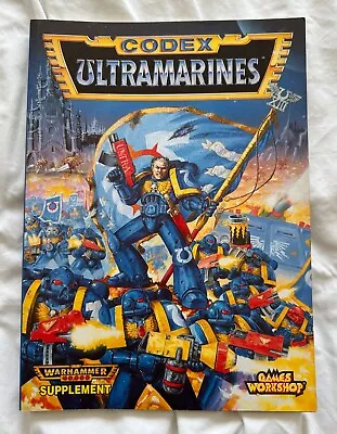 Codex: Ultramarines — 40k 2nd Edition 1995 Oldhammer – Rare Great Quality • £7.50