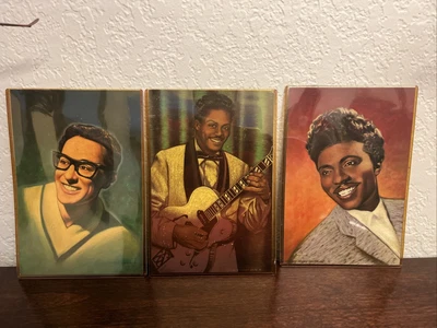 £4.46 • Buy Rock&Roll Legends Souvenir Place Cards Prints Retro Styleby Gregory Truett Smith