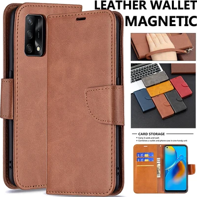 $12.99 • Buy For OPPO A16S A96 A74 A54 A93 5G  A15 A72 Find X2 Pro Case Leather Wallet Cover