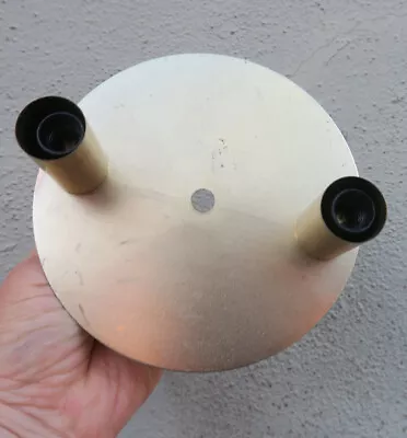 $9.95 • Buy Metal Lamp 2lite Part Vintage Chandelier Center Cluster Hub Plate With Sockets