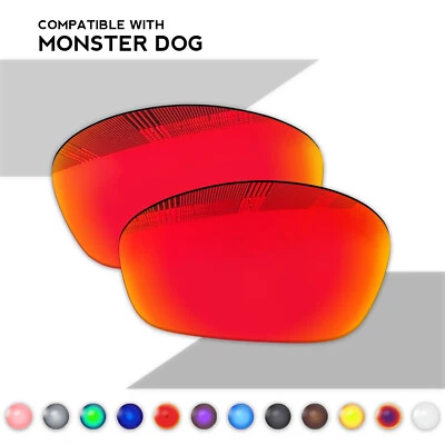 $6.95 • Buy Wholesale POLARIZED Replacement Lenses For-Oakley Monster Dog Sunglasses