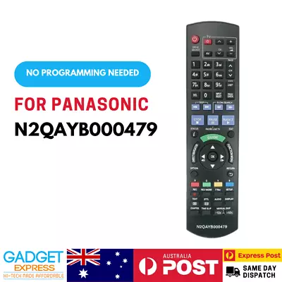 For Panasonic Replacement Infrared Remote Control N2QAYB000479 • $24.95